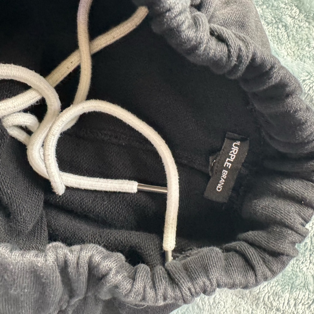 Purple brand Black Jogger Pants washed large men’s large -X-Large